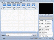 Video/DVD To iPod Converter screenshot